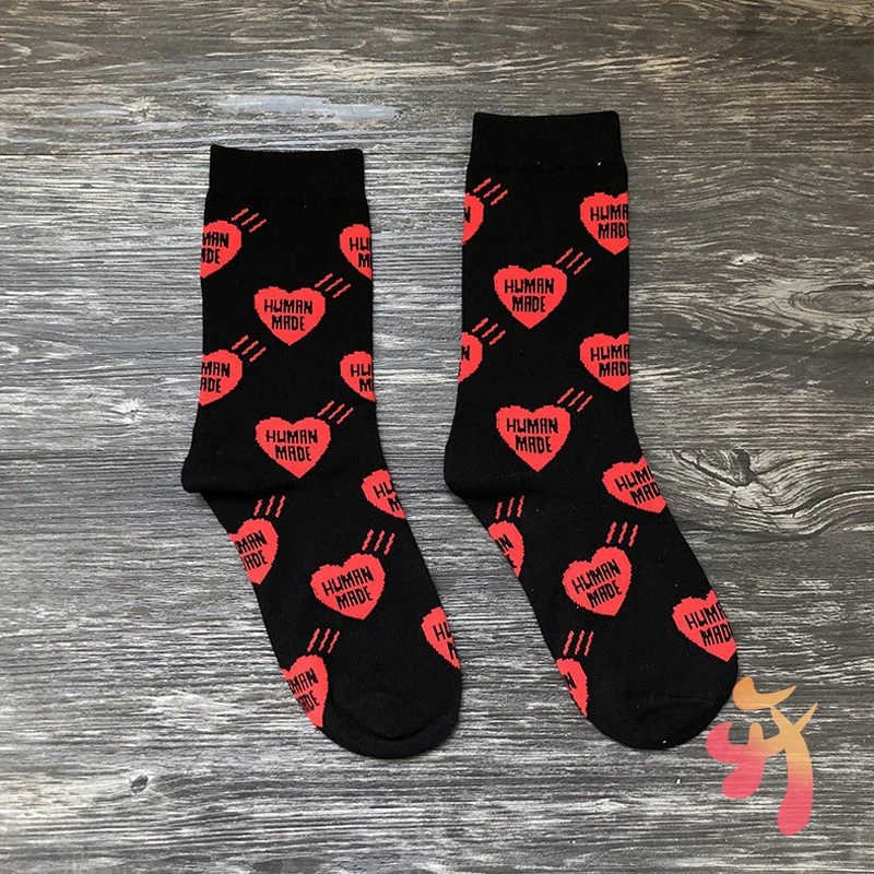 HUMAN MADE Sockslove Full-print High Quality Cotton Towel Bottom Middle Tube Sports Socks Human Made Men and Women Trendy Socks
HUMAN MADE Sockslove Full-print High Quality Cotton Towel Bottom Middle Tube Sports Socks Human Made Men and Women Trendy Socks