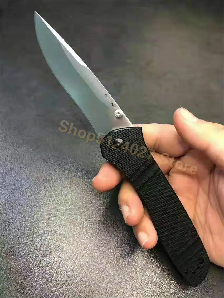 61 60HRC BA 710 D2 стальное лезвие G10 Ручка складной карманный инструмент для выживания