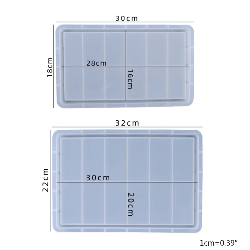 Rectangle Tray Epoxy Resin Mold Fruit Plate Board Tea Cup MaCoaster Silicone Mould DIY Crafts Ornaments Decorations Tool
Rectangle Tray Epoxy Resin Mold Fruit Plate Board Tea Cup MaCoaster Silicone Mould DIY Crafts Ornaments Decorations Tool