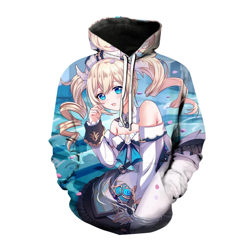 Genshin Impact Print Men/Women Hooded sweatshirt warm and comfatable Casual Fashion streetwear Hoodies max Size XS- 5XL
Genshin Impact Print Men/Women Hooded sweatshirt warm and comfatable Casual Fashion streetwear Hoodies max Size XS- 5XL