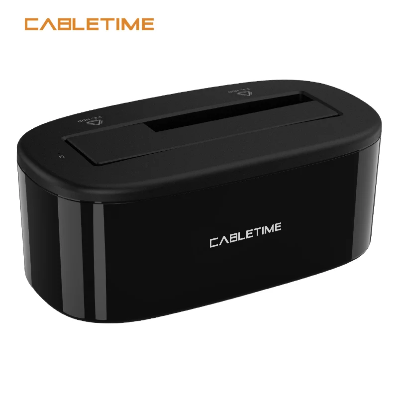 CABLETIME USB3.0 чехол для жесткого диска 3 5 дюйма корпус адаптер ноутбука SSD коробка