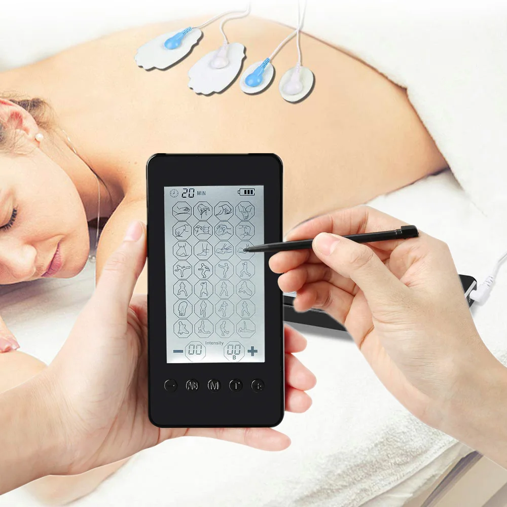 28 Modes LCD Display TENS Physiotherapy Body Ems Massager Electric Muscle Stimulator Electoric Pulse Massager Pain Relieve
28 Modes LCD Display TENS Physiotherapy Body Ems Massager Electric Muscle Stimulator Electoric Pulse Massager Pain Relieve