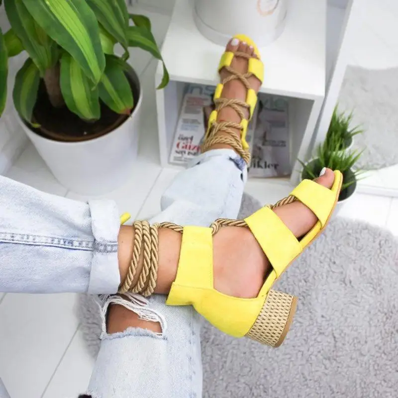 2019 New Wedge Espadrilles Women Sandals Heel Pointed Fish Mouth Fashion Sandals Hemp Rope Lace Up Platform Sandal Size 34-43
2019 New Wedge Espadrilles Women Sandals Heel Pointed Fish Mouth Fashion Sandals Hemp Rope Lace Up Platform Sandal Size 34-43