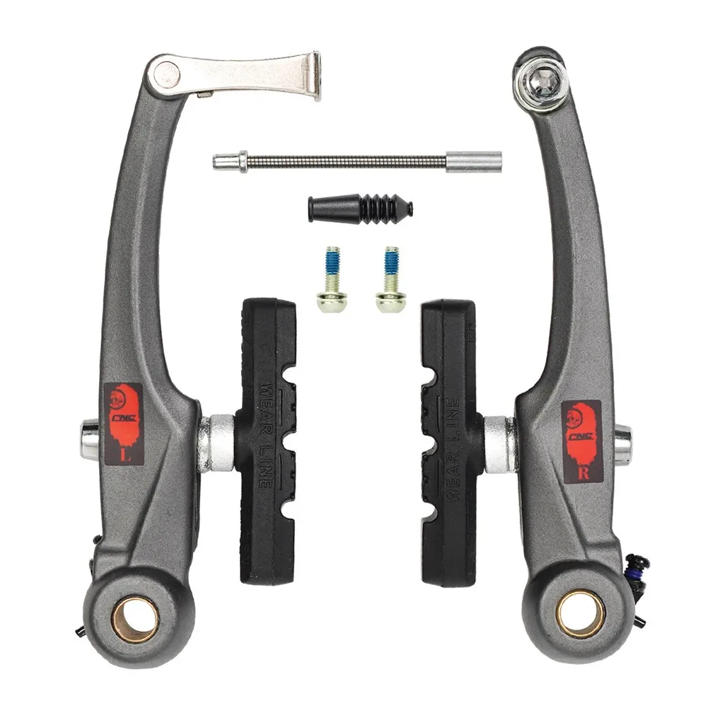 1 Pairs Mountain Bike Bicycle CNC V Brake Caliper Clamp Set Long Arm Wear-resistant Cycling Parts Accessories Black
1 Pairs Mountain Bike Bicycle CNC V Brake Caliper Clamp Set Long Arm Wear-resistant Cycling Parts Accessories Black