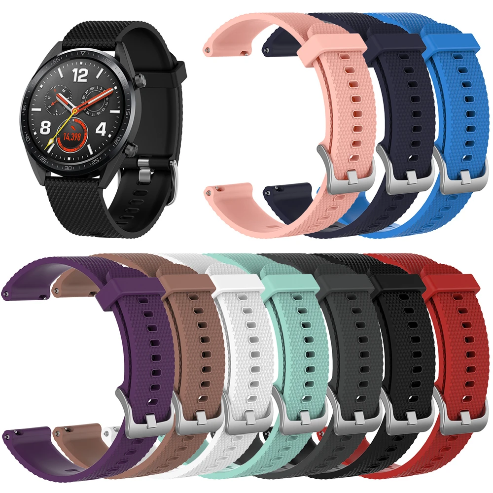 For Huawei Watch GT 2 Smart Watch Strap for GT2 42mm 46mm Silicone Watchbands for Amazfit Bip Samsung Galaxy Watch 3 45mm 46mm
For Huawei Watch GT 2 Smart Watch Strap for GT2 42mm 46mm Silicone Watchbands for Amazfit Bip Samsung Galaxy Watch 3 45mm 46mm