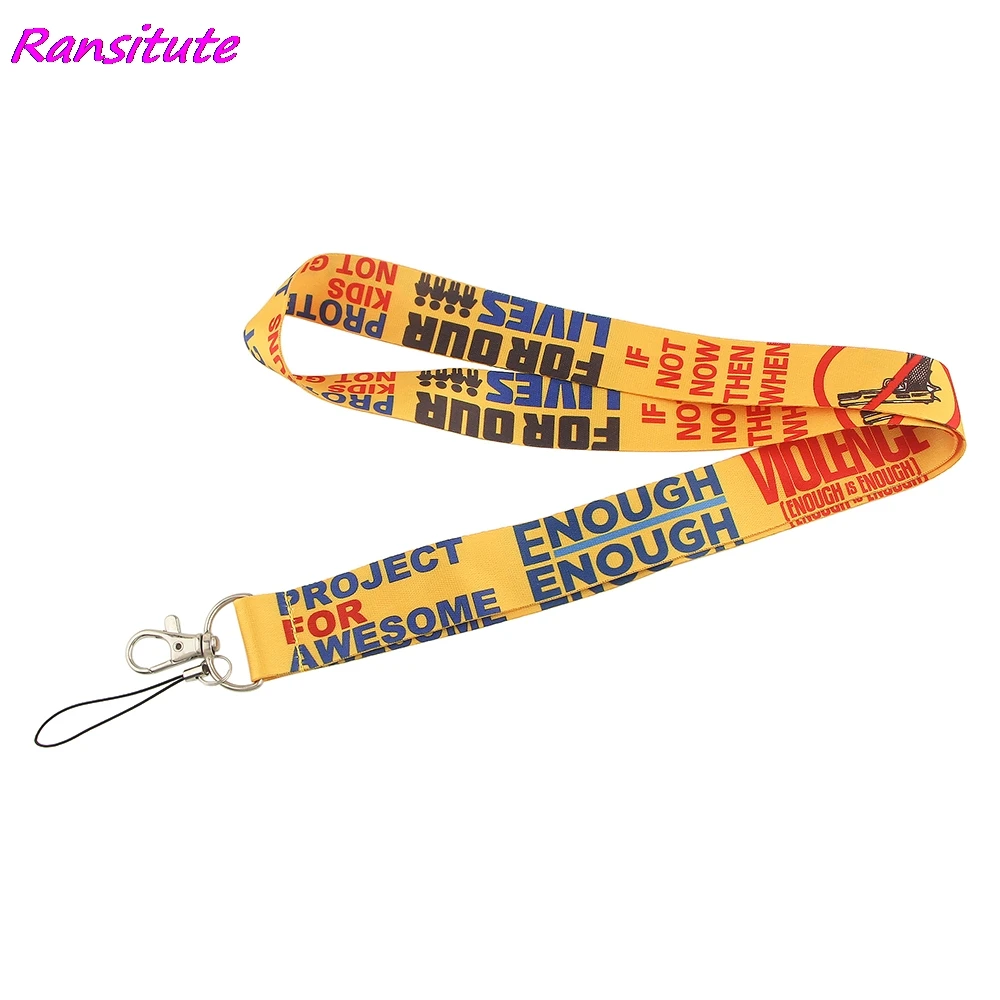 Ransitute R1524 Gun Control Cool Creative Lanyard Badge ID Lanyards Mobile Phone Rope Key Lanyard Neck Straps Accessories
Ransitute R1524 Gun Control Cool Creative Lanyard Badge ID Lanyards Mobile Phone Rope Key Lanyard Neck Straps Accessories