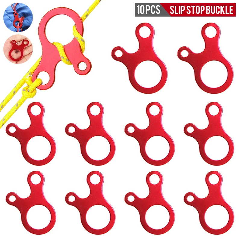 10pcs Tent Wind Rope Buckle 3 Holes Antislip Awning Rope Stopper Aluminium Alloy Hiking Tightening Hook Camping Accessories
10pcs Tent Wind Rope Buckle 3 Holes Antislip Awning Rope Stopper Aluminium Alloy Hiking Tightening Hook Camping Accessories