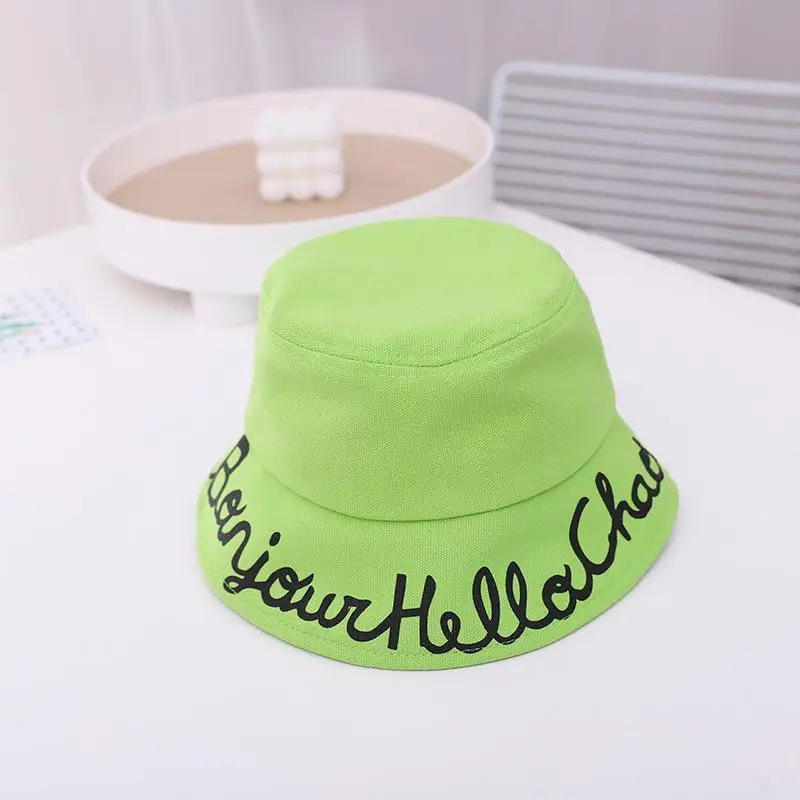 2021 new style fashion joker letter Bucket Hat Fisherman Hat outdoor travel hat Sun Cap Hats for child boy and girl 32 
2021 new style fashion joker letter Bucket Hat Fisherman Hat outdoor travel hat Sun Cap Hats for child boy and girl 32