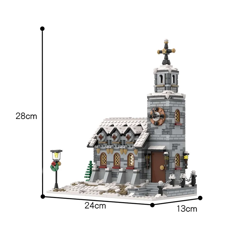 Winter Village Scene Holiday Christmas Series City Train Reindeer Friends Moc Building Blocks Santa Claus Kid Toys Xmas Gifts
Winter Village Scene Holiday Christmas Series City Train Reindeer Friends Moc Building Blocks Santa Claus Kid Toys Xmas Gifts
