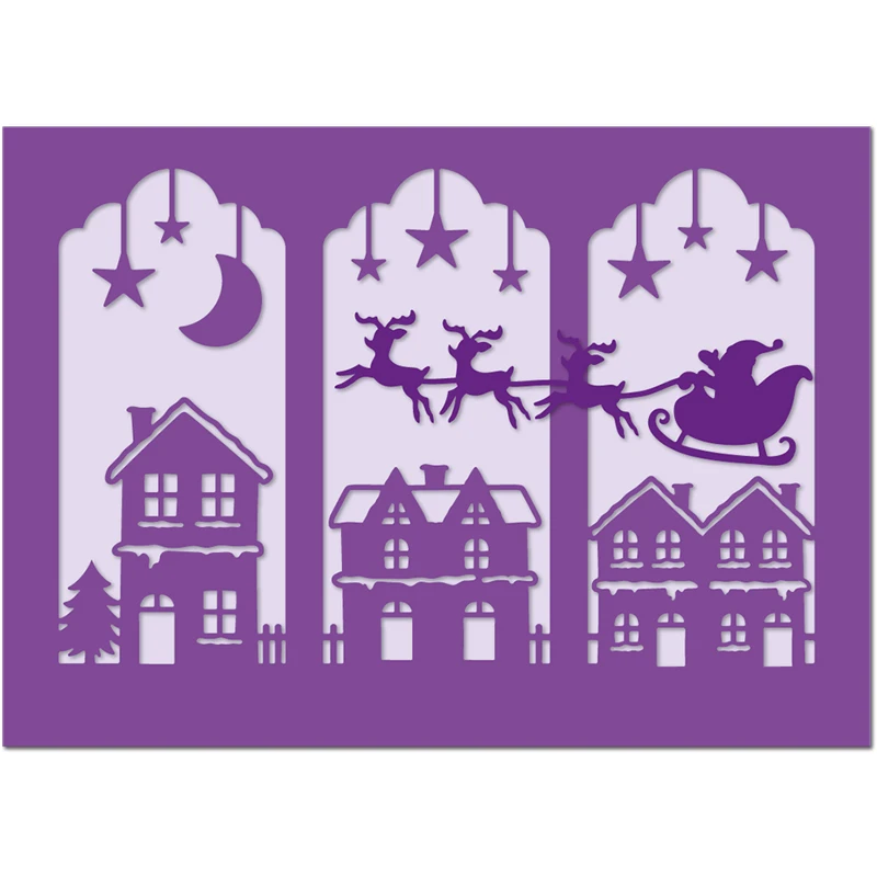 2021new Hot Sale Santa Claus House Metal Cutting Dies Diy Greeting Card Mold Scrapbook Paper Crafts Template Handmade Decoration
2021new Hot Sale Santa Claus House Metal Cutting Dies Diy Greeting Card Mold Scrapbook Paper Crafts Template Handmade Decoration