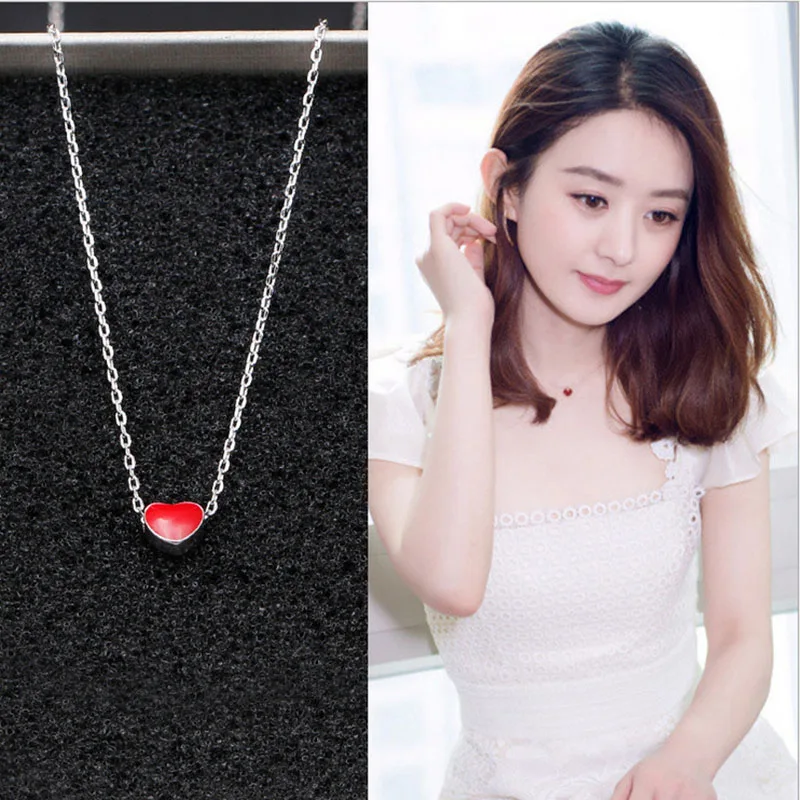 New Korean version of the heart-shaped necklace female simple wild style jewelry stainless steel alloy products
New Korean version of the heart-shaped necklace female simple wild style jewelry stainless steel alloy products