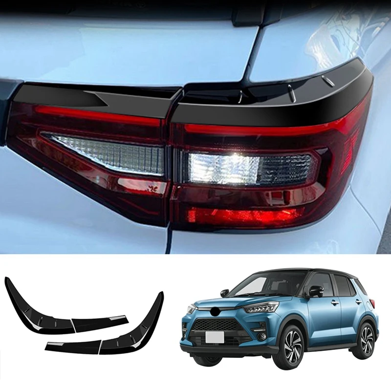 Car Tail Light Eyebrow Cover Decorative Trim Spoiler Style for Toyota Raize 200 ROCKY Series
Car Tail Light Eyebrow Cover Decorative Trim Spoiler Style for Toyota Raize 200 ROCKY Series