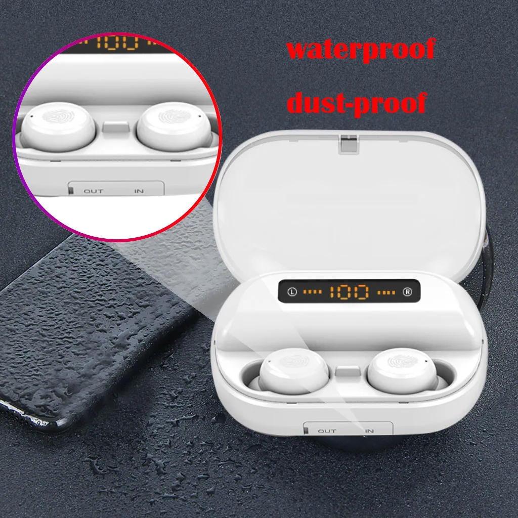 Wireless Headphones Mini Tws Bluetooth 5.0 Headset Earphones 9d Hifi Stereo In-ear Sports Wireless Earphone Headset
Wireless Headphones Mini Tws Bluetooth 5.0 Headset Earphones 9d Hifi Stereo In-ear Sports Wireless Earphone Headset