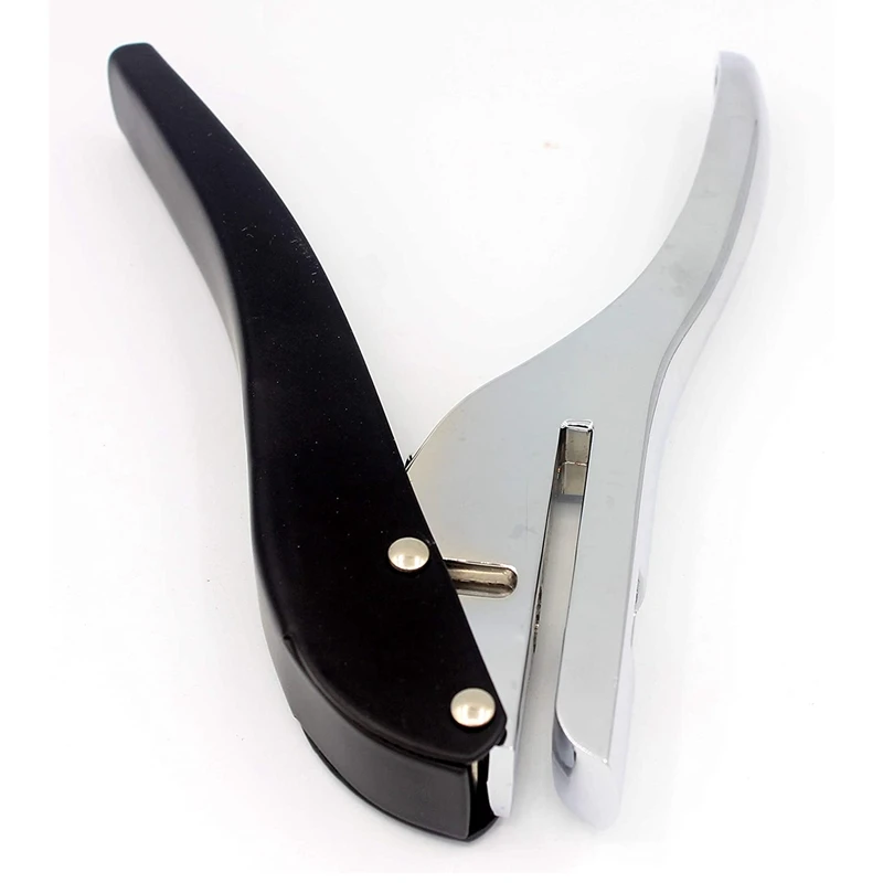 Metal Silver Hand-Held Round Heavy-Duty Single Circle Hole Puncher Paper Hole Puncher for ID Card Badge Photos
Metal Silver Hand-Held Round Heavy-Duty Single Circle Hole Puncher Paper Hole Puncher for ID Card Badge Photos