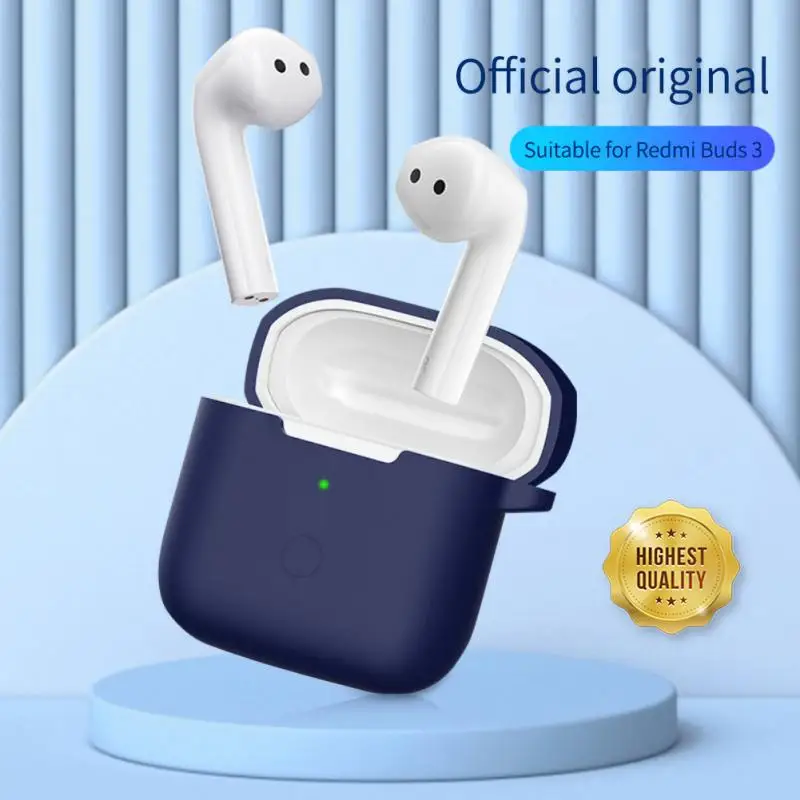 Headphone Soft Silicone Protective Case For Redmi Buds 3 Waterproof Cover Shockproof Washable Shell Silica Anti-dust Sleeve
Headphone Soft Silicone Protective Case For Redmi Buds 3 Waterproof Cover Shockproof Washable Shell Silica Anti-dust Sleeve