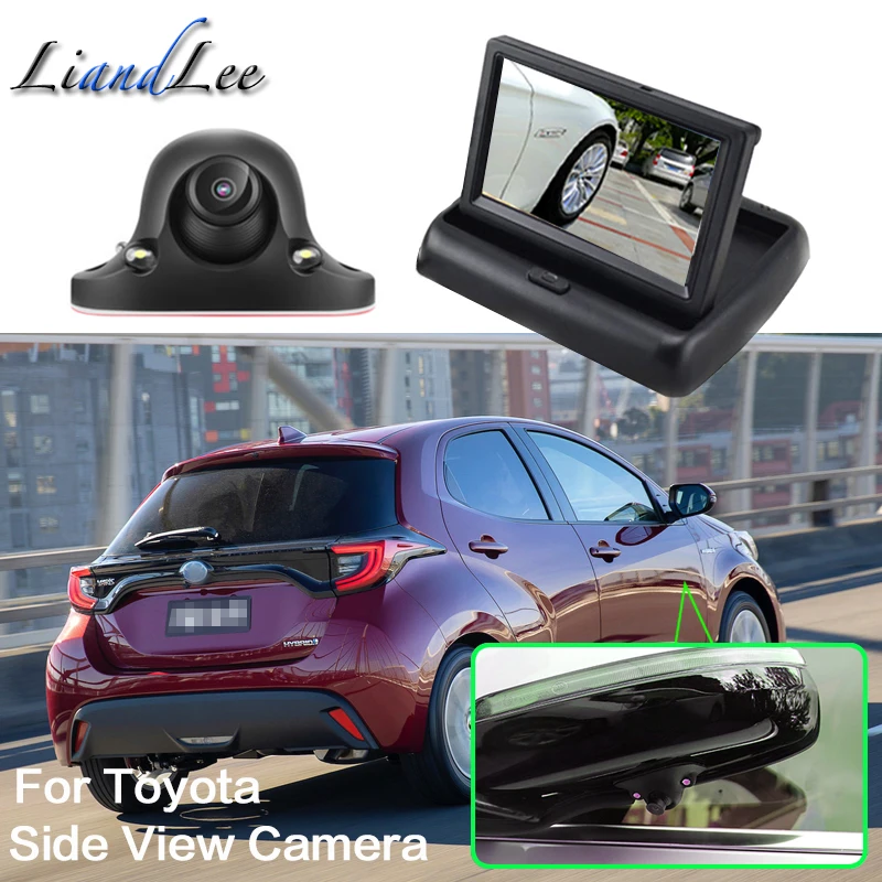 

For Toyota Verso YARiS Parking Optima assist Camera Image Car Night Vision HD Front Side Rear View CAM Right Blind Spot Camera