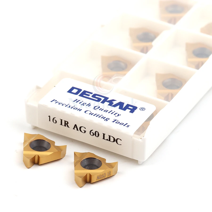 16IR A55 A60 16IR G55 G60 16IR AG55 AG60 LDC High quality carbide CNC inserts PVD + CVD coating processing Thread Turning Tools
16IR A55 A60 16IR G55 G60 16IR AG55 AG60 LDC High quality carbide CNC inserts PVD + CVD coating processing Thread Turning Tools