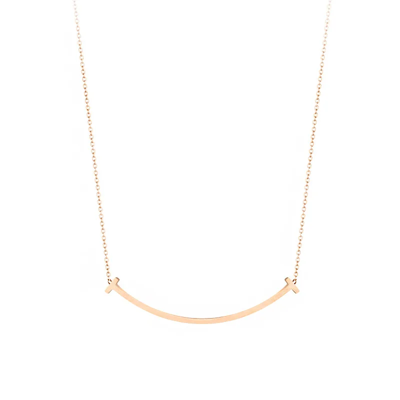Korean Gold Silver Color Smiling Shaped Bend Pendant Necklaces For Women Simple Fashion Party Jewelry Accessories
Korean Gold Silver Color Smiling Shaped Bend Pendant Necklaces For Women Simple Fashion Party Jewelry Accessories
