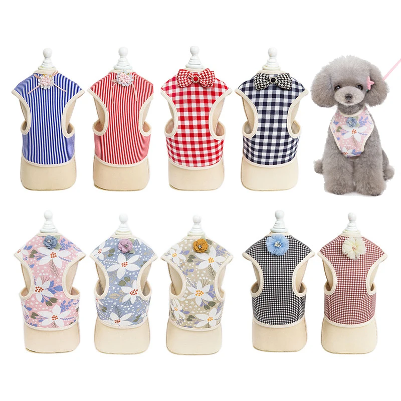 Floral Print Dog Harness Chest Adjustable Small Medium Dogs Harnesses Vest Outdoor Walking Pet Supplies French Bulldog Chihuahua
Floral Print Dog Harness Chest Adjustable Small Medium Dogs Harnesses Vest Outdoor Walking Pet Supplies French Bulldog Chihuahua