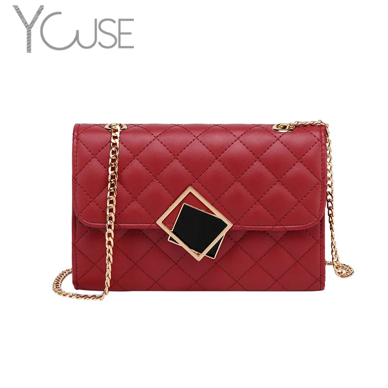 YOUSE Diamond Pattern Chain Small Square Crossbody Bags For Women 2021 New Flap Shoulder Messenger Bag Lady Evening Clutch Bag
YOUSE Diamond Pattern Chain Small Square Crossbody Bags For Women 2021 New Flap Shoulder Messenger Bag Lady Evening Clutch Bag