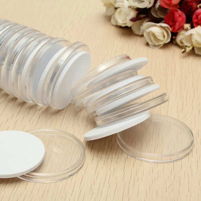 20pcs Set Round Clear Coin Capsules Holder Storage Case Container Display Boxes
20pcs Set Round Clear Coin Capsules Holder Storage Case Container Display Boxes