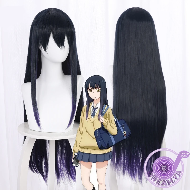 Miko Yotsuya Cosplay Wig Mieruko-chan Anime 80cm Long Gradient Blue Purple Straight Synthetic Hair Halloween Role Play + Wig Cap
Miko Yotsuya Cosplay Wig Mieruko-chan Anime 80cm Long Gradient Blue Purple Straight Synthetic Hair Halloween Role Play + Wig Cap