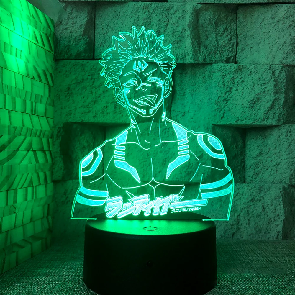 Аниме Фигурка юютсу Kaisen светодиодный ночник Yuji Itadori Ryomen Sukuna лампа 3D манга RGB неоновый Настольный светильник для спальни Настольный Декор
Аниме Фигурка юютсу Kaisen светодиодный ночник Yuji Itadori Ryomen Sukuna лампа 3D манга RGB неоновый Настольный светильник для спальни Настольный Декор
