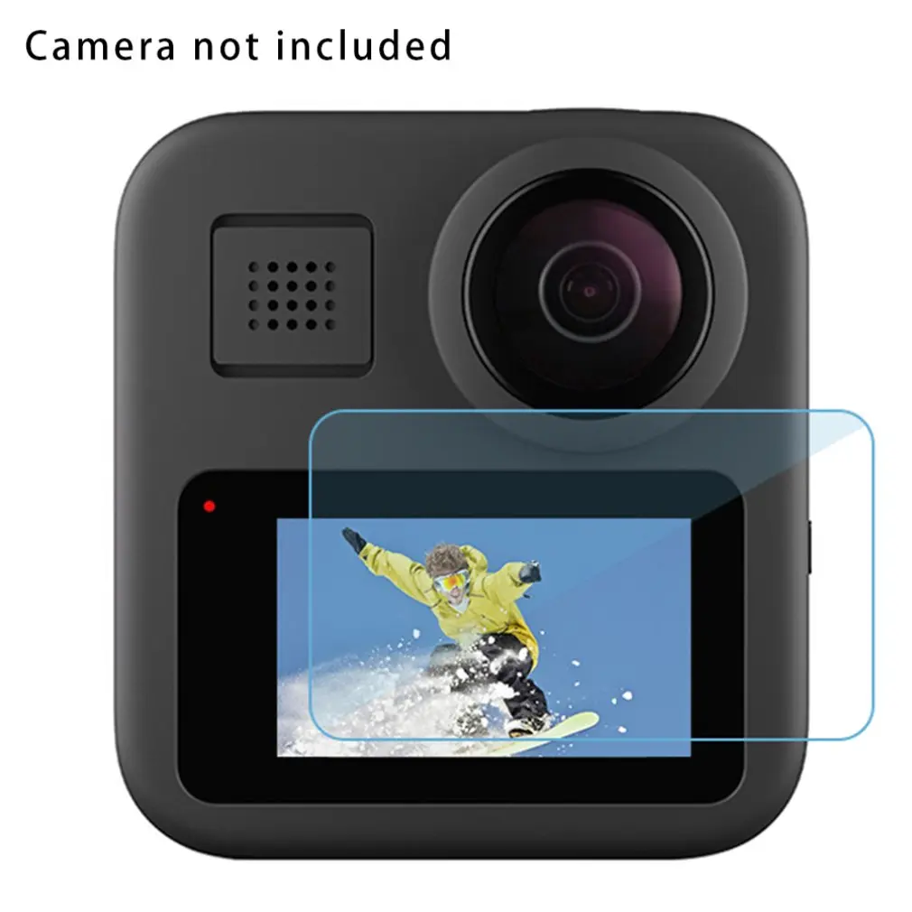 PULUZ Tempered Glass Display LCD Screen Protector Cover Case For GoPro Max Go pro Action Sport Camera Protective Film Accessory
PULUZ Tempered Glass Display LCD Screen Protector Cover Case For GoPro Max Go pro Action Sport Camera Protective Film Accessory