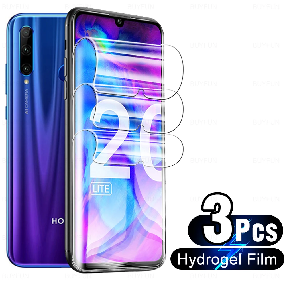 3 Pcs Full Screen Protector For Huawei Honor 20 Lite Honor20 20lite Honor20lite Back Hydrogel Film Not Protective Tempered Glass
3 Pcs Full Screen Protector For Huawei Honor 20 Lite Honor20 20lite Honor20lite Back Hydrogel Film Not Protective Tempered Glass