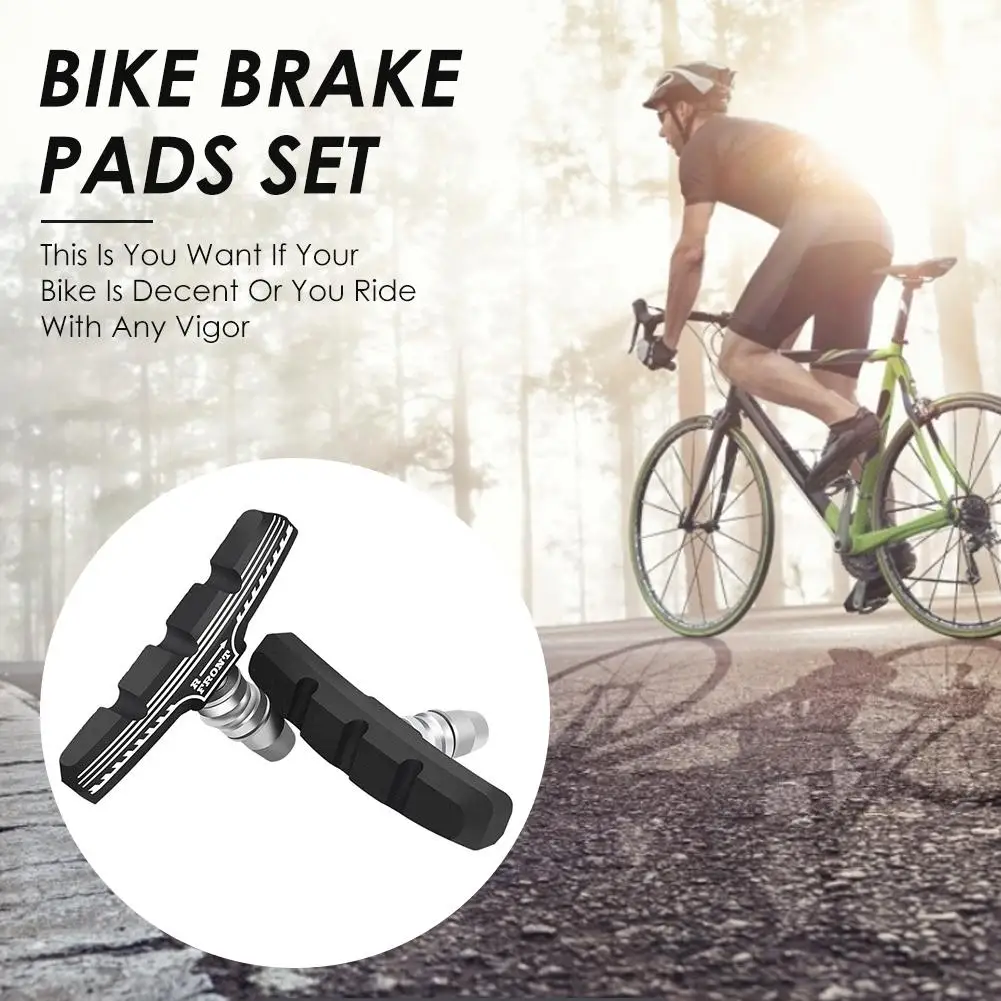 2 Pairs Of Bike Brake Pads Road Bicycle No Noise V-Brake Blocks Set Wear-resistant Durable Brake Pads Bike Accessories
2 Pairs Of Bike Brake Pads Road Bicycle No Noise V-Brake Blocks Set Wear-resistant Durable Brake Pads Bike Accessories