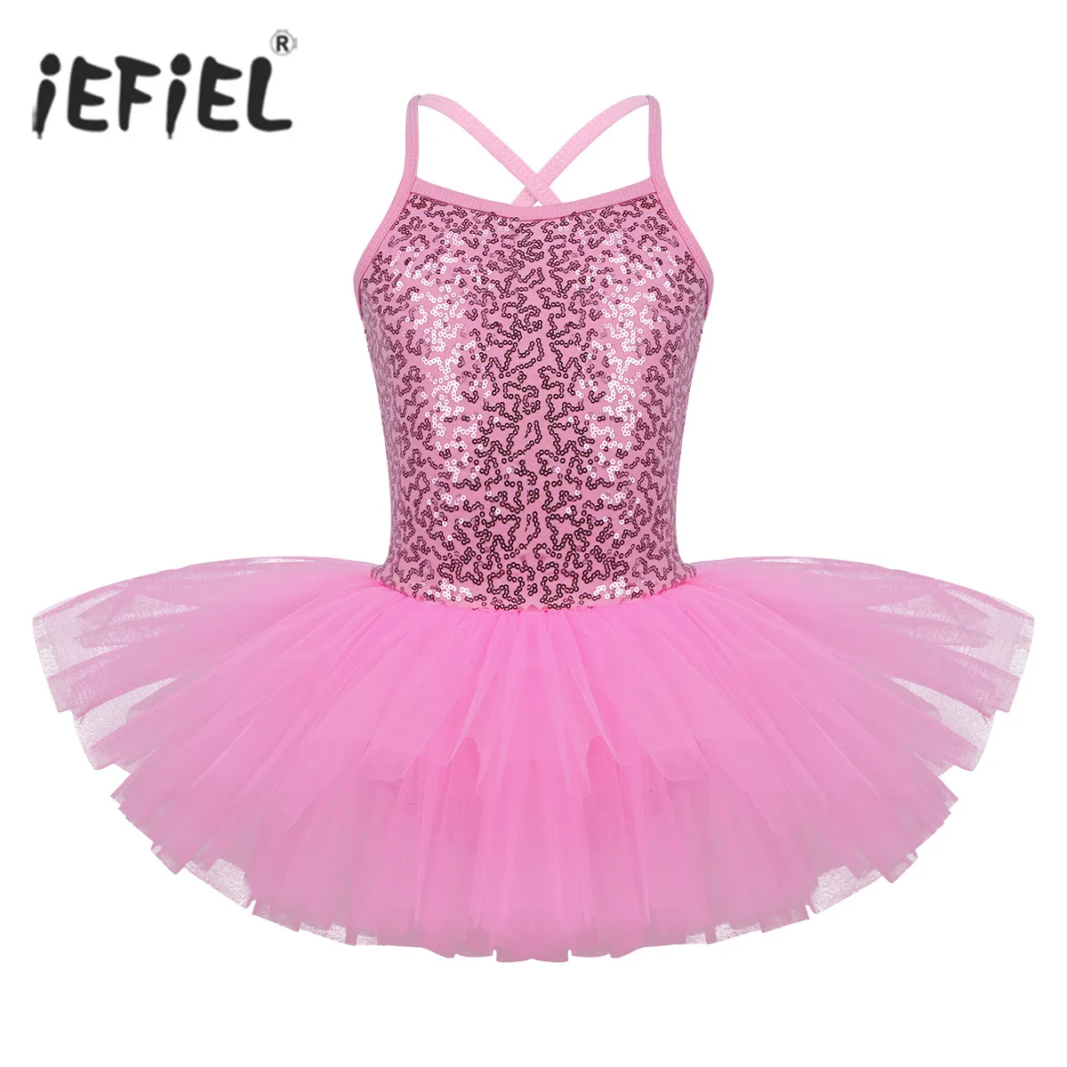 Kids Girls Ballet Tutu Dress Sequined Sleeveless Gymnastics Figure Skating Dress Teen stage Performance Ballet Dance wear
Kids Girls Ballet Tutu Dress Sequined Sleeveless Gymnastics Figure Skating Dress Teen stage Performance Ballet Dance wear