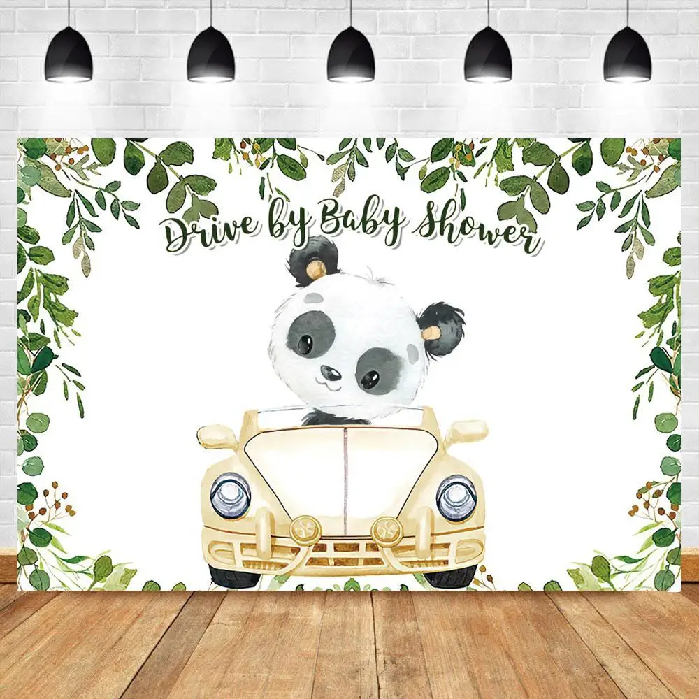 Cute Panda Car Newborn Photo Background Leaf Baby Shower Party Banner Decoration Poster Birthday Photography Backdrop
Cute Panda Car Newborn Photo Background Leaf Baby Shower Party Banner Decoration Poster Birthday Photography Backdrop