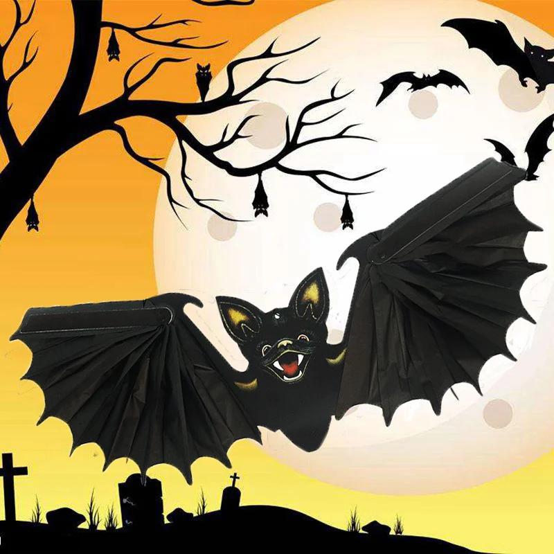Halloween Paper Bat Pendant Flying Bat Halloween Decoration Realistic Ghost Bat Party Decoration Accessories Halloween Decor
Halloween Paper Bat Pendant Flying Bat Halloween Decoration Realistic Ghost Bat Party Decoration Accessories Halloween Decor