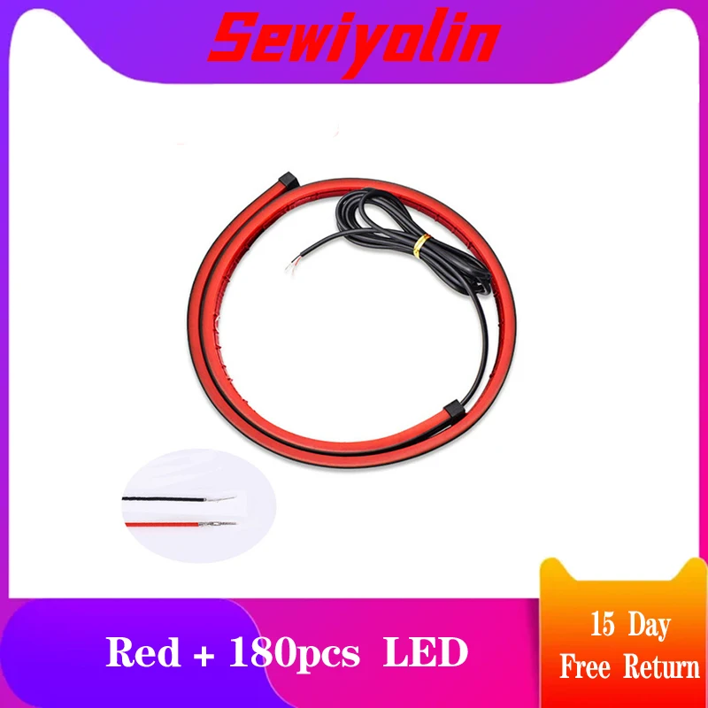 Car Brake Light LED Turn Signal Running Tail Light High Mount Stop Driving Warning Modified Flashing Lamp Auto Flexible Strips
Car Brake Light LED Turn Signal Running Tail Light High Mount Stop Driving Warning Modified Flashing Lamp Auto Flexible Strips