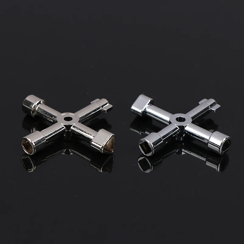 1Pc Multifunctional Four-Way Universal Triangle Wrench Key Plumber Key Triangle for Gas Meter Cabinet Deflation Radiator
1Pc Multifunctional Four-Way Universal Triangle Wrench Key Plumber Key Triangle for Gas Meter Cabinet Deflation Radiator