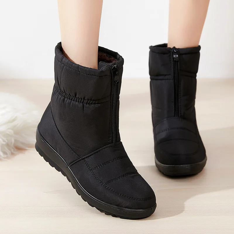Snow Boots Women Winter Plus Velvet Cotton Shoes Waterproof Short Boots Warm and Thick Waterproof Large Size Women's Shoes
Snow Boots Women Winter Plus Velvet Cotton Shoes Waterproof Short Boots Warm and Thick Waterproof Large Size Women's Shoes