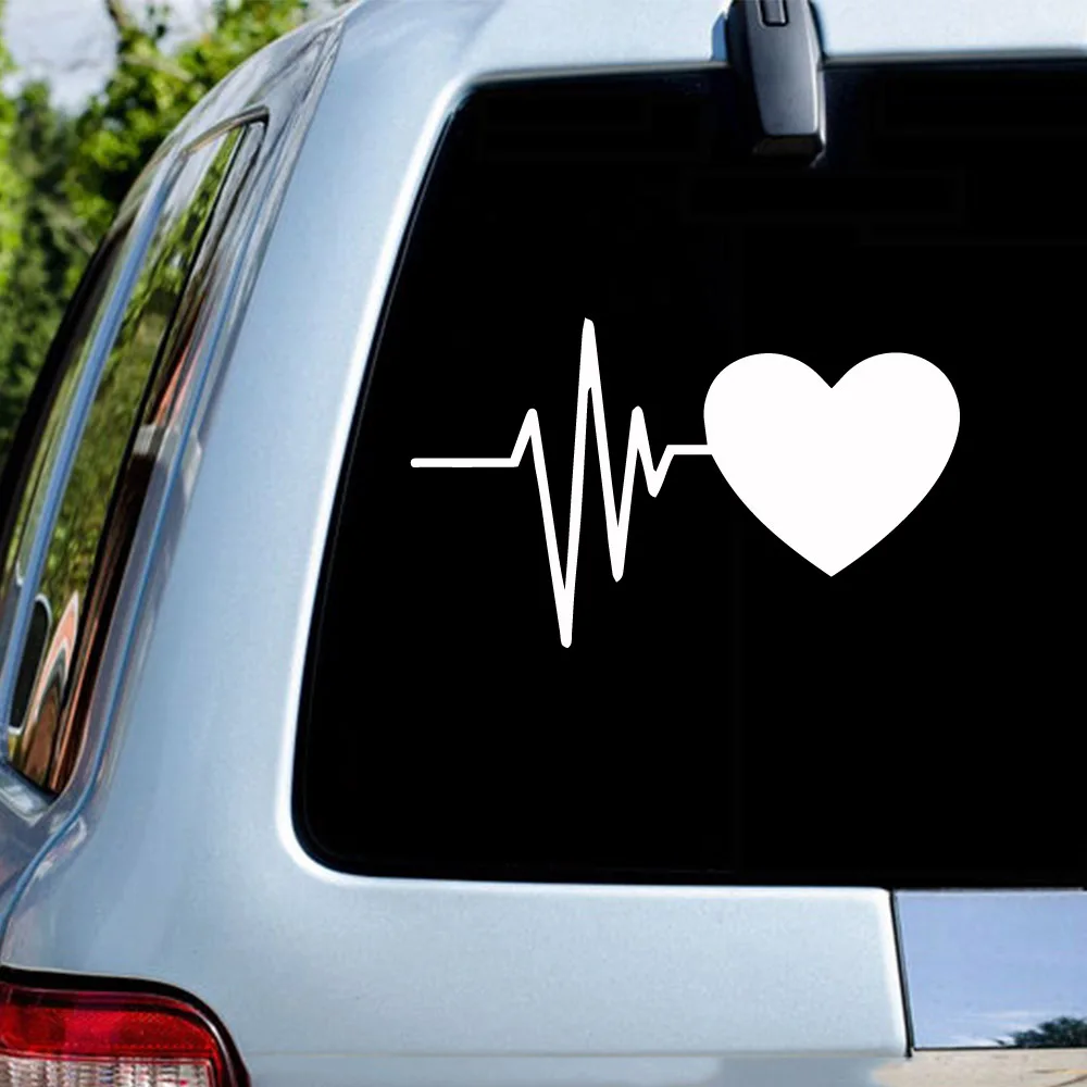 Colorful Heartbeat Car Stickers Rearview Mirror Side Decal Stripe Vinyl Truck Vehicle Body Accessories
Colorful Heartbeat Car Stickers Rearview Mirror Side Decal Stripe Vinyl Truck Vehicle Body Accessories