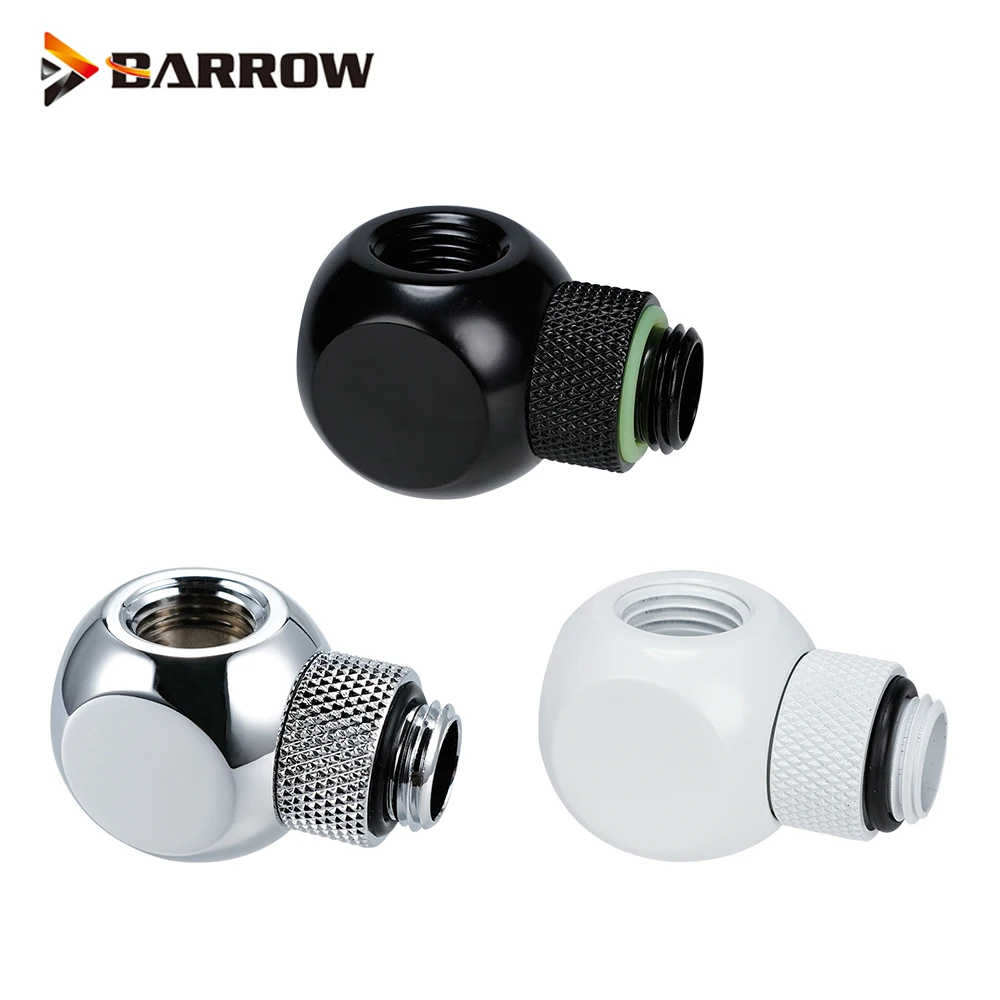 Barrow White Black Silver G1/4 " X3 3 Way Tube Rotary Adaptor Fittings, Split Water Cooling Computer Accessories,TX3T-A01
Barrow White Black Silver G1/4 " X3 3 Way Tube Rotary Adaptor Fittings, Split Water Cooling Computer Accessories,TX3T-A01