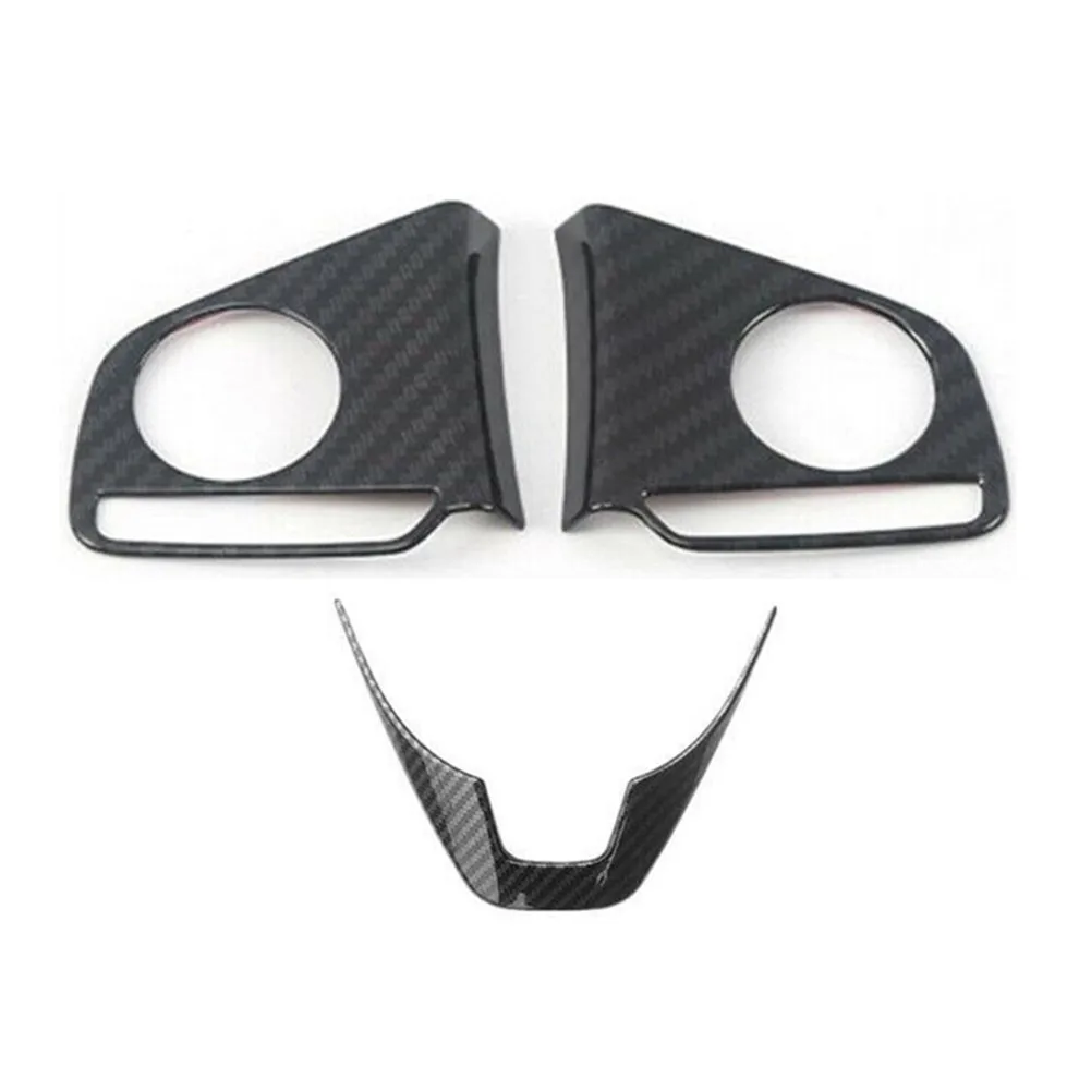 Carbon Fiber Style Car Steering Wheel Decoration Cover Trim Frame Sticker For Honda C-RV CRV 2017-2021 Car Accessories
Carbon Fiber Style Car Steering Wheel Decoration Cover Trim Frame Sticker For Honda C-RV CRV 2017-2021 Car Accessories