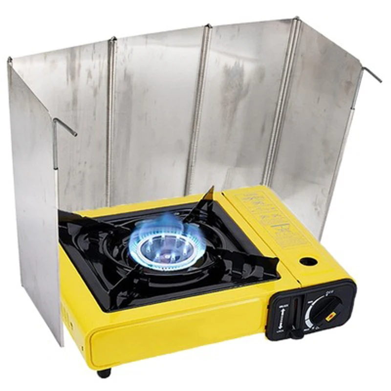 Outdoor Portable Aluminum Alloy Burner Stove Wind Deflector Fishing Camping Wind Deflector
Outdoor Portable Aluminum Alloy Burner Stove Wind Deflector Fishing Camping Wind Deflector