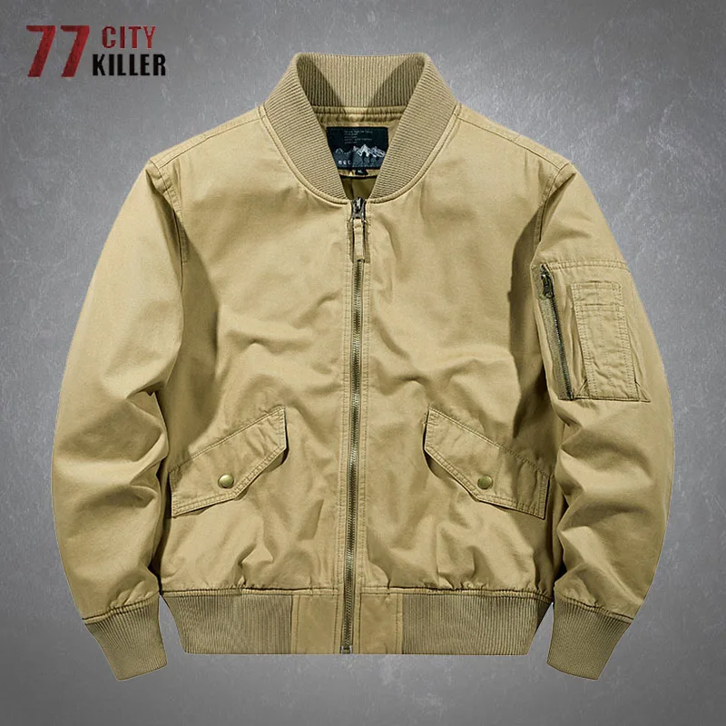 Men's Bomber Tactical Jackets Casual Commute Multi-pocket Zipper Pilot Military Coats Streetwear Loose Baseball Jackets Mens New
Men's Bomber Tactical Jackets Casual Commute Multi-pocket Zipper Pilot Military Coats Streetwear Loose Baseball Jackets Mens New