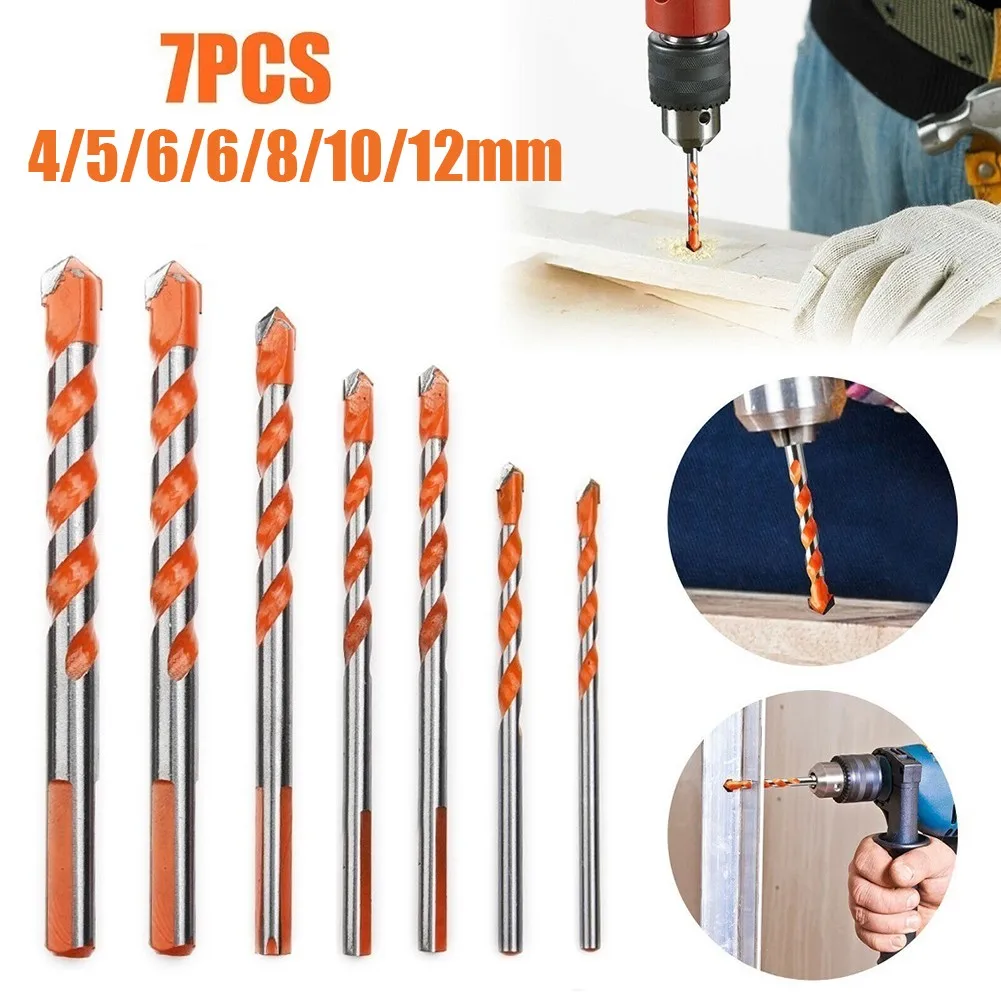 7pcs Multifunctional Alloy Tile Drill Bit Ceramic Glass Punching Hole Working New And High Quality
7pcs Multifunctional Alloy Tile Drill Bit Ceramic Glass Punching Hole Working New And High Quality