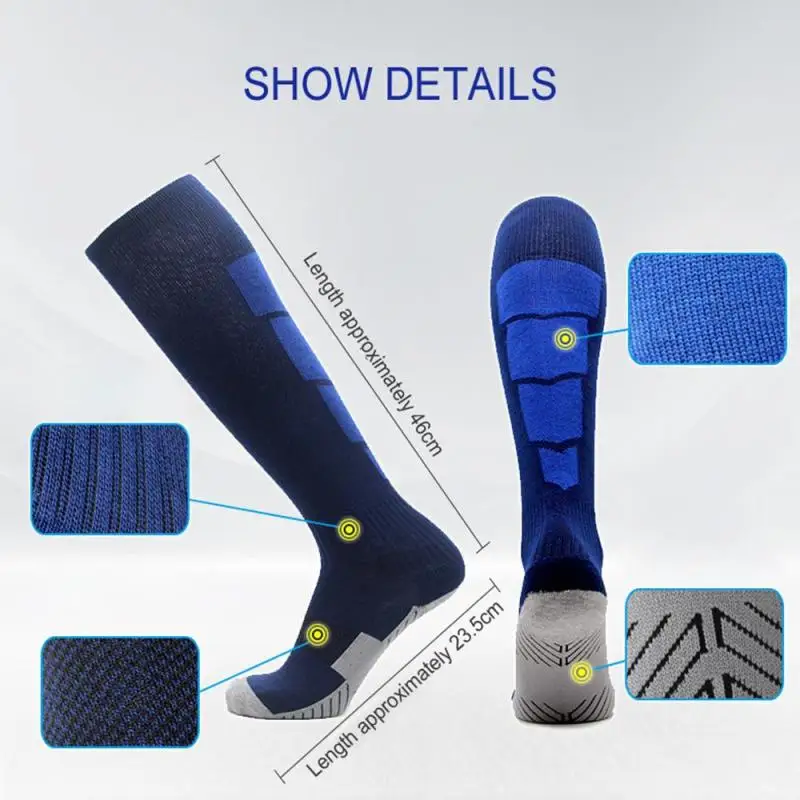 1 Pair Nylon Long Tube Socks Football Socks Soccer Match Anti-Slip Breathable Men Outdoor Basketball Sports Soccer Socks
1 Pair Nylon Long Tube Socks Football Socks Soccer Match Anti-Slip Breathable Men Outdoor Basketball Sports Soccer Socks