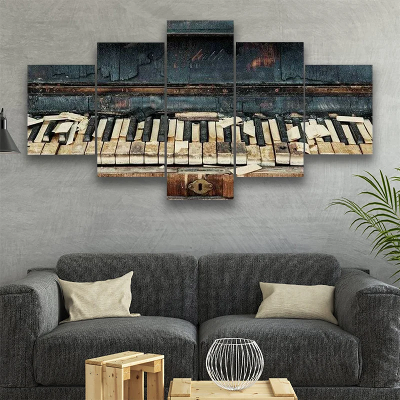 No Framed 5 pieces Abandoned Old Piano Home Decor Modular Pictures Canvas Paintings Printed Posters Wall Art For Living Room
No Framed 5 pieces Abandoned Old Piano Home Decor Modular Pictures Canvas Paintings Printed Posters Wall Art For Living Room