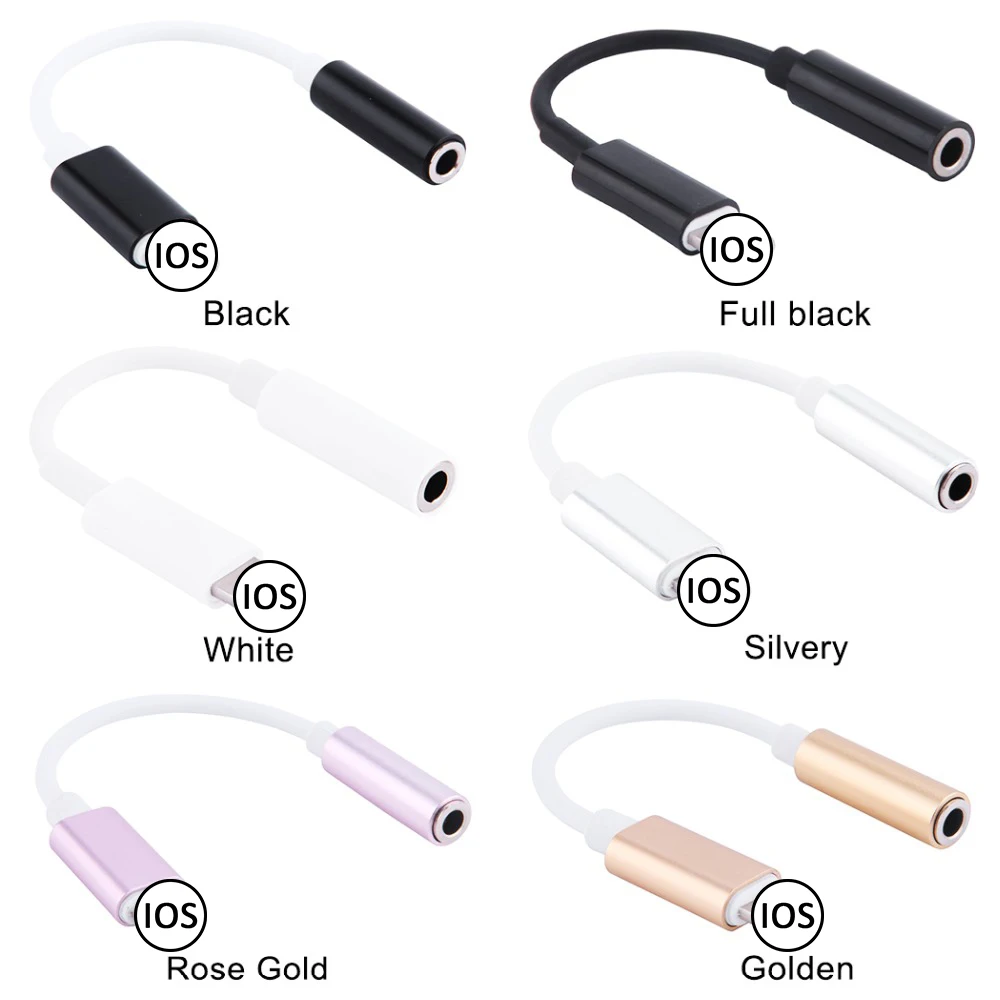 Adapter For iPhone to 3.5mm Headphones Adapter For 11 Pro Max /XS/XR/X/8 Aux 3.5mm Jack Cable For ios Adapter Accessories
Adapter For iPhone to 3.5mm Headphones Adapter For 11 Pro Max /XS/XR/X/8 Aux 3.5mm Jack Cable For ios Adapter Accessories