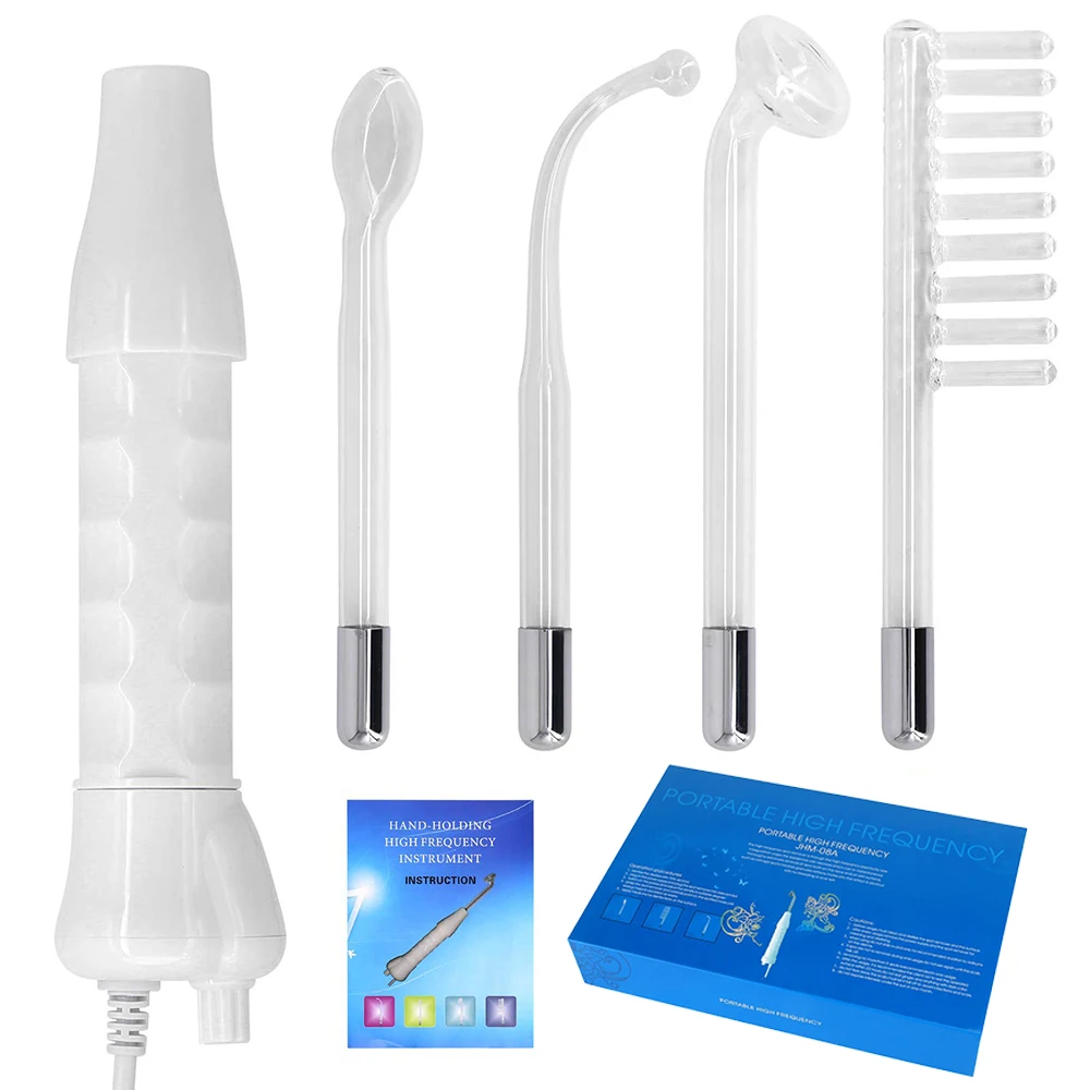 High Frequency Facial Machine Electrotherapy Wand Glass Tube Acne Remover Skin Care SPA Beauty Instrument Blackhead Remover
High Frequency Facial Machine Electrotherapy Wand Glass Tube Acne Remover Skin Care SPA Beauty Instrument Blackhead Remover