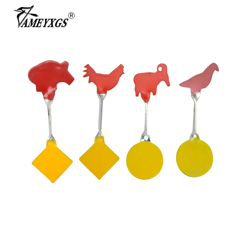 1pc 4 types Slingshot Target Steel/Lead Ball Catapult Stainless Steel Hanging Target For Sling Shot Sports Archery Accessories
1pc 4 types Slingshot Target Steel/Lead Ball Catapult Stainless Steel Hanging Target For Sling Shot Sports Archery Accessories