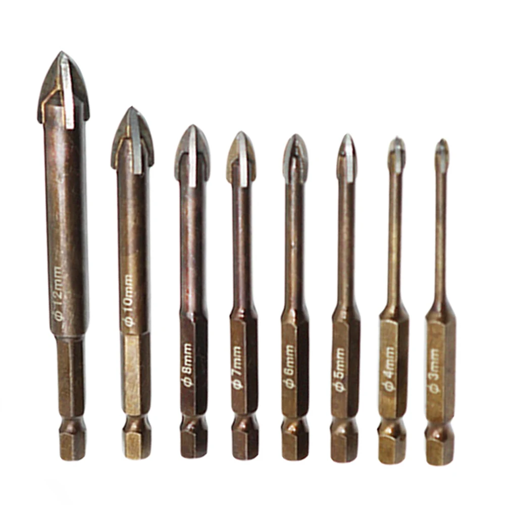 Cross Hex Tile Bits Glass Ceramic Concrete Hole Opener Alloy Triangle Drill Size 3/4/5/6/8/10/12mm drill bits Glass Bits
Cross Hex Tile Bits Glass Ceramic Concrete Hole Opener Alloy Triangle Drill Size 3/4/5/6/8/10/12mm drill bits Glass Bits