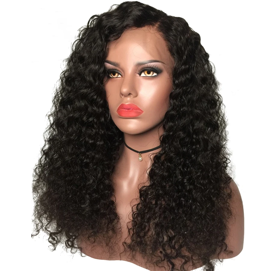 Middle Part 180%Density 26Inch Long Black Color Kinky Curly Preplucked Lace Front Synthetic Wig For Women With Baby Hair Daily
Middle Part 180%Density 26Inch Long Black Color Kinky Curly Preplucked Lace Front Synthetic Wig For Women With Baby Hair Daily