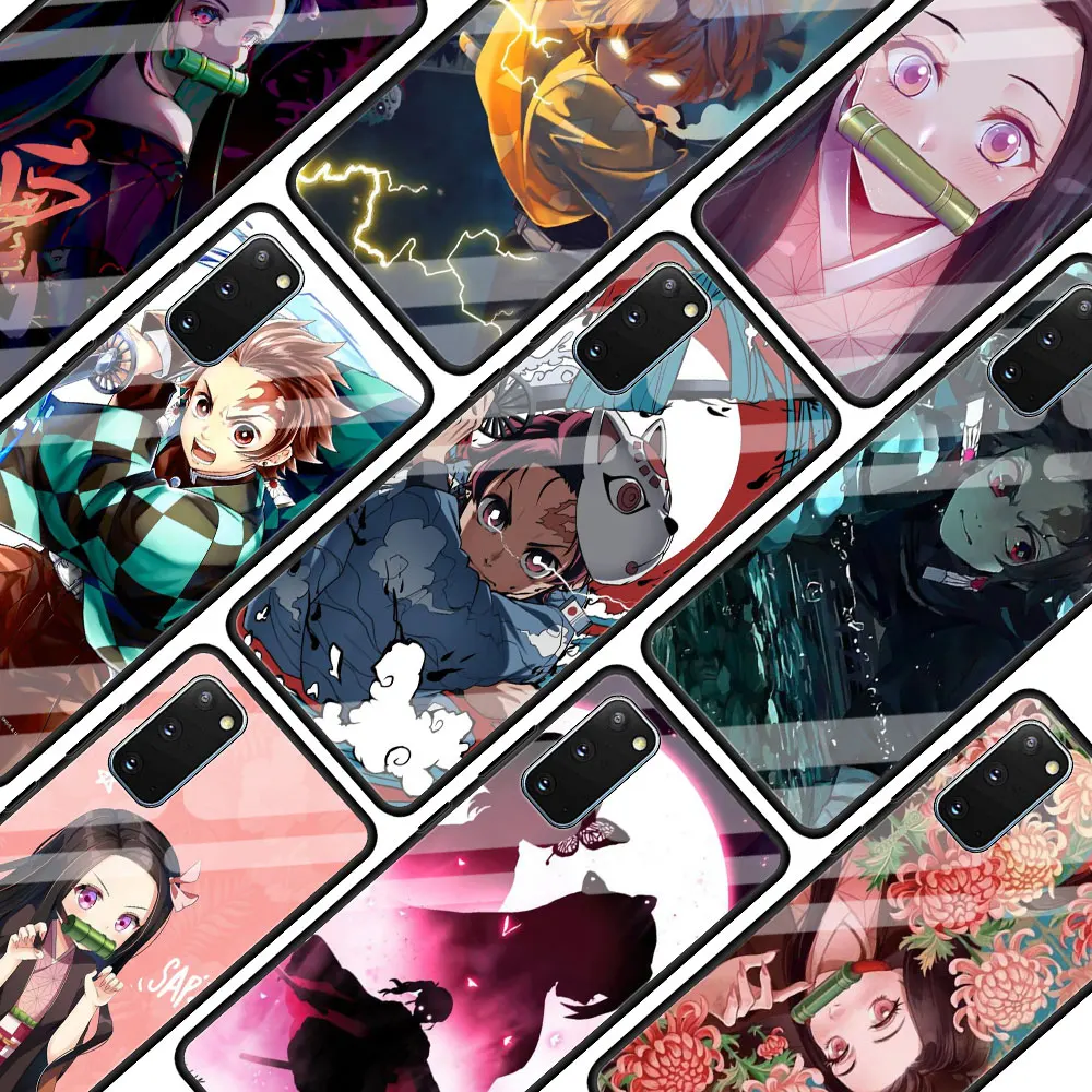Anime Demon Slayer Tempered Glass Phone Case Cover for Samsung Galaxy S20 FE S21 S22 Ultra S10 Lite S9 Plus S10e Funda Shell
Anime Demon Slayer Tempered Glass Phone Case Cover for Samsung Galaxy S20 FE S21 S22 Ultra S10 Lite S9 Plus S10e Funda Shell